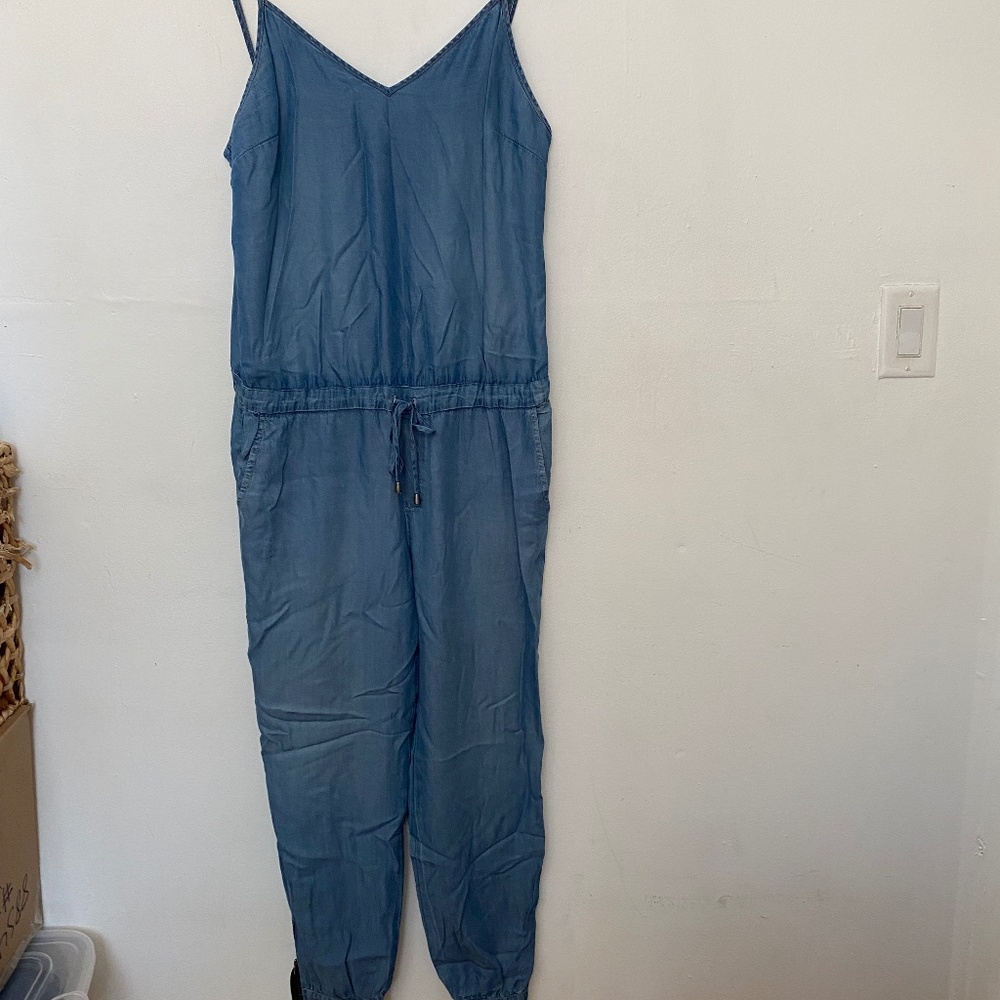 Splendid Chambray Jumpsuit